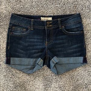 Vigoss roll cuff jean shorts